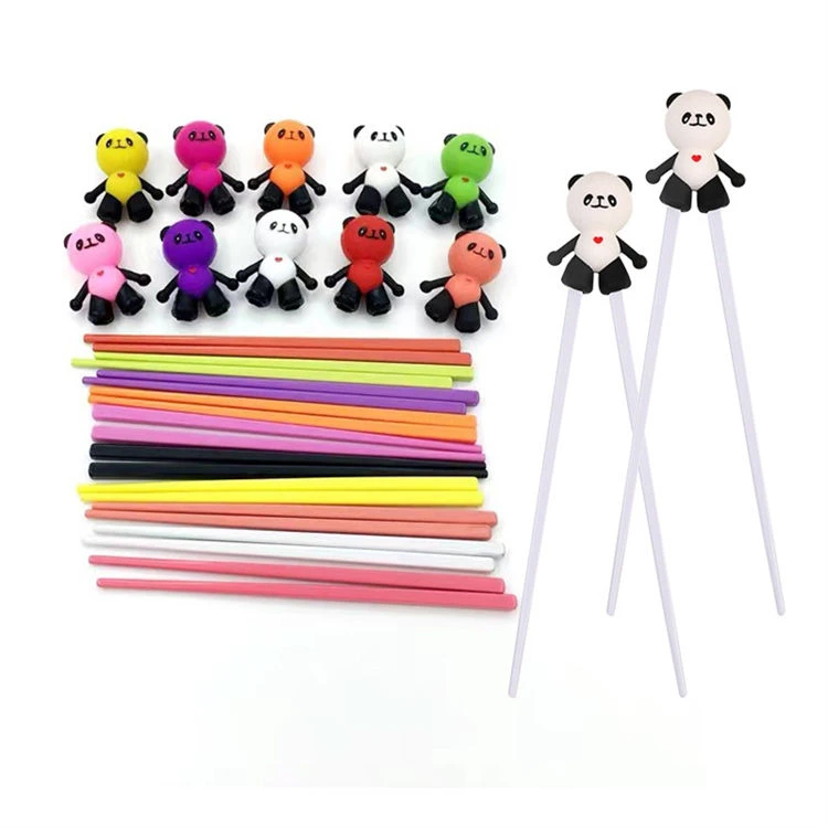 Custom Logo Cartoon Training Chopsticks For Kids - Professional Learning Grade Utensil Factory factory