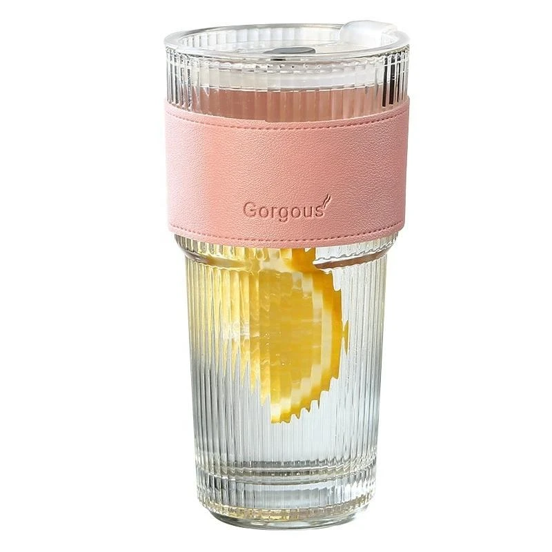 Custom Pink Drinkware Sleeve – Branded Cup Wrap For Glass Beverage Presentation suppliers